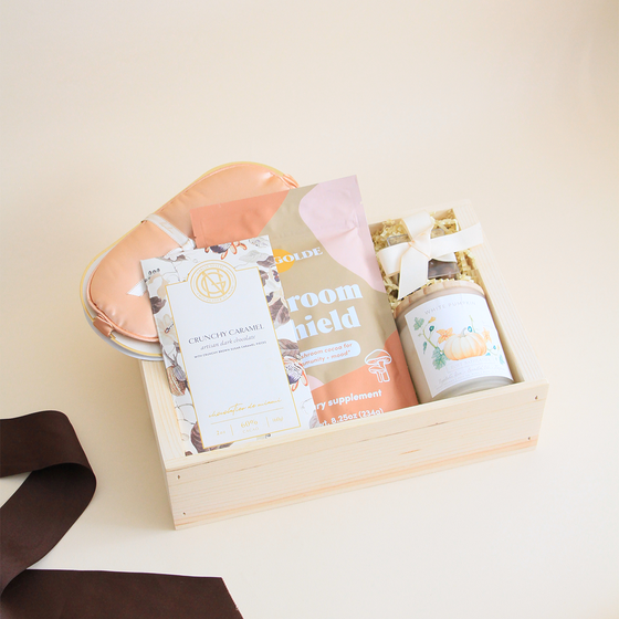 White Pumpkin + Cocoa Crate